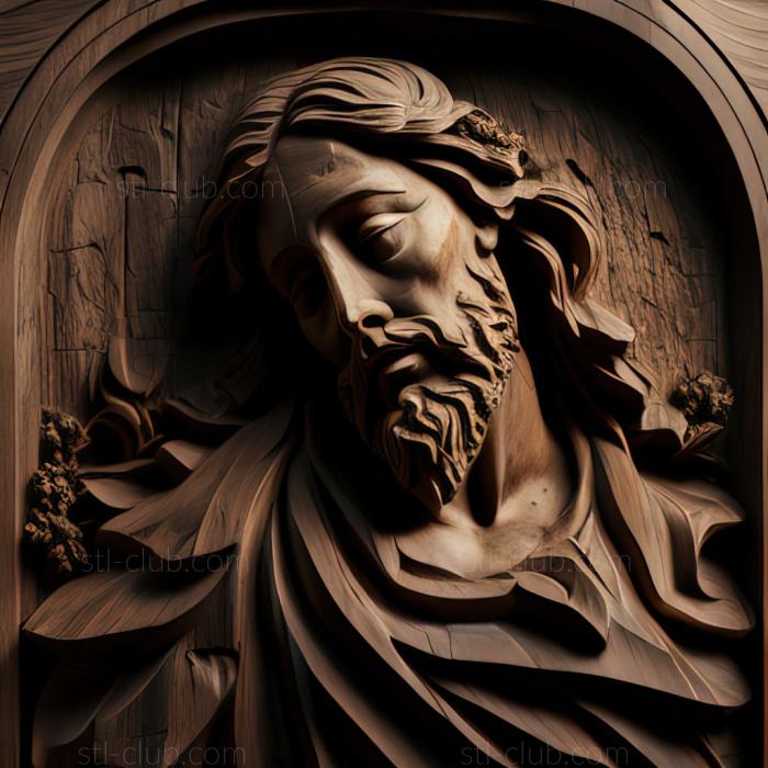 3D model st jesus (STL)